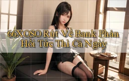 66xoso rút về bank phản hồi tức thì cả ngày