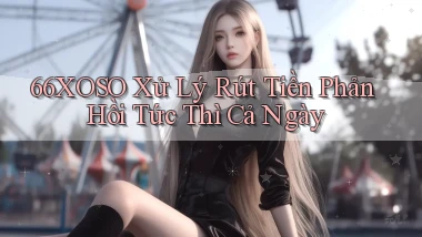 66xoso xử lý rút tiền phản hồi tức thì cả ngày