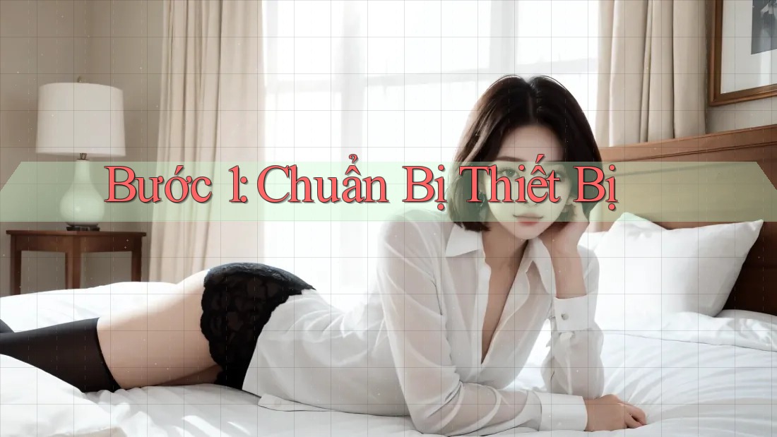 Bước 1: Chuẩn bị thiết bị