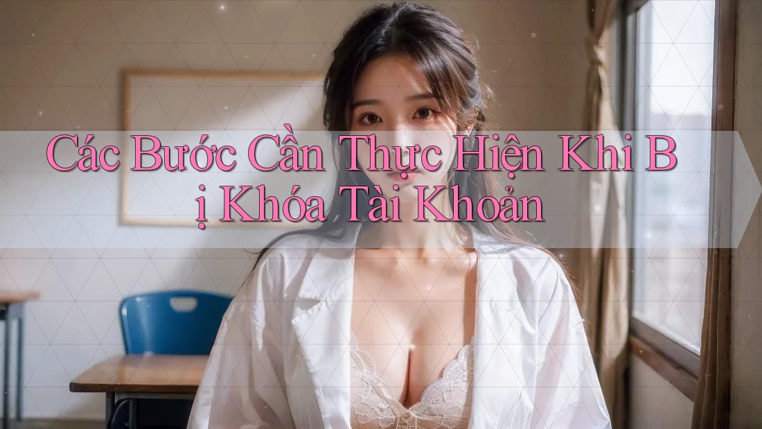 Các Bước Cần Thực Hiện Khi Bị Khóa Tài Khoản Các Bước Cần Thực Hiện Khi Bị Khóa Tài Khoản