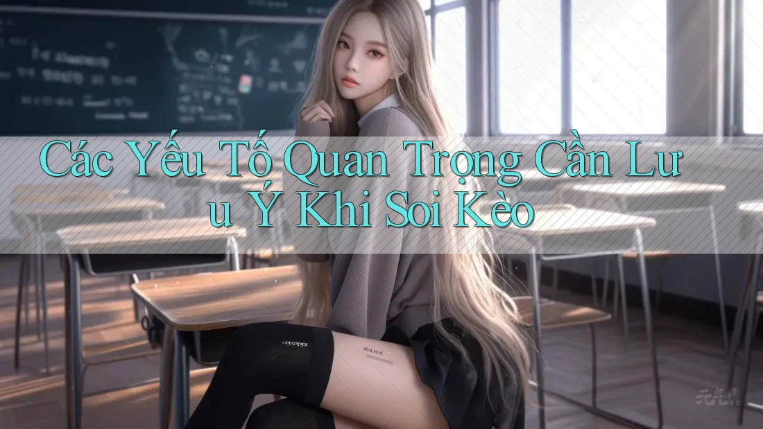 Các Yếu Tố Quan Trọng Cần Lưu Ý Khi Soi Kèo Các Yếu Tố Quan Trọng Cần Lưu Ý Khi Soi Kèo