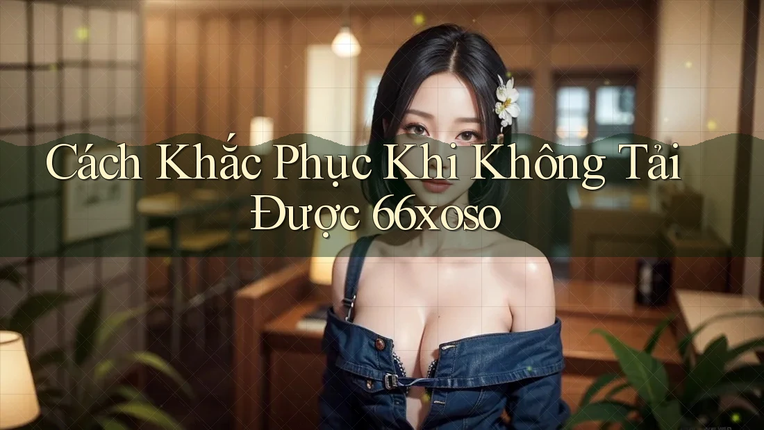 Cách Khắc Phục Khi Không Tải Được 66xoso Cách Khắc Phục Khi Không Tải Được 66xoso