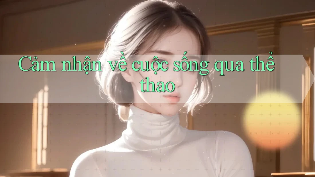 Cảm nhận về cuộc sống qua thể thao Cảm nhận về cuộc sống qua thể thao