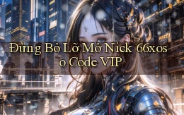 đừng bỏ lỡ mở nick 66xoso code vip