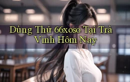 dùng thử 66xoso tại Trà Vinh hôm nay