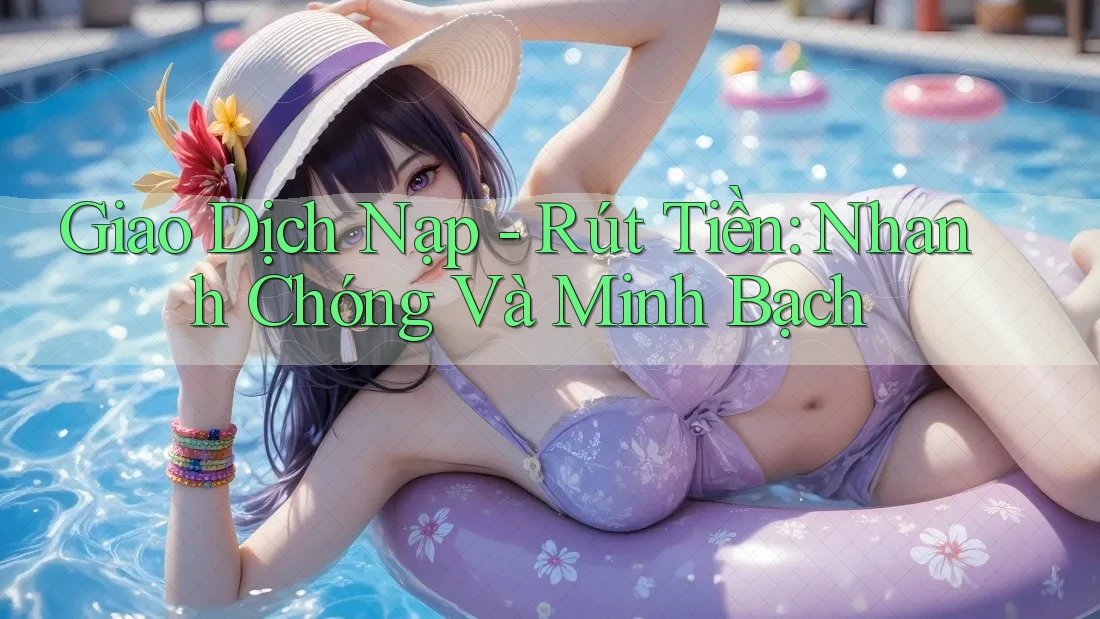 Giao Dịch Nạp - Rút Tiền: Nhanh Chóng Và Minh Bạch Giao Dịch Nạp - Rút Tiền: Nhanh Chóng Và Minh Bạch