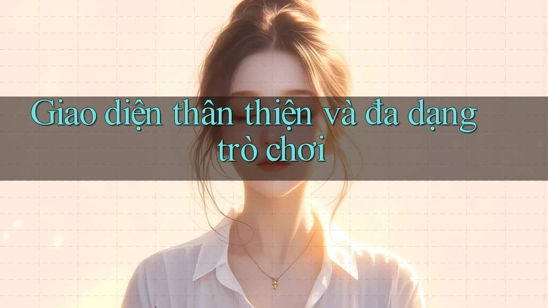 Giao diện thân thiện và đa dạng trò chơi Giao diện thân thiện và đa dạng trò chơi