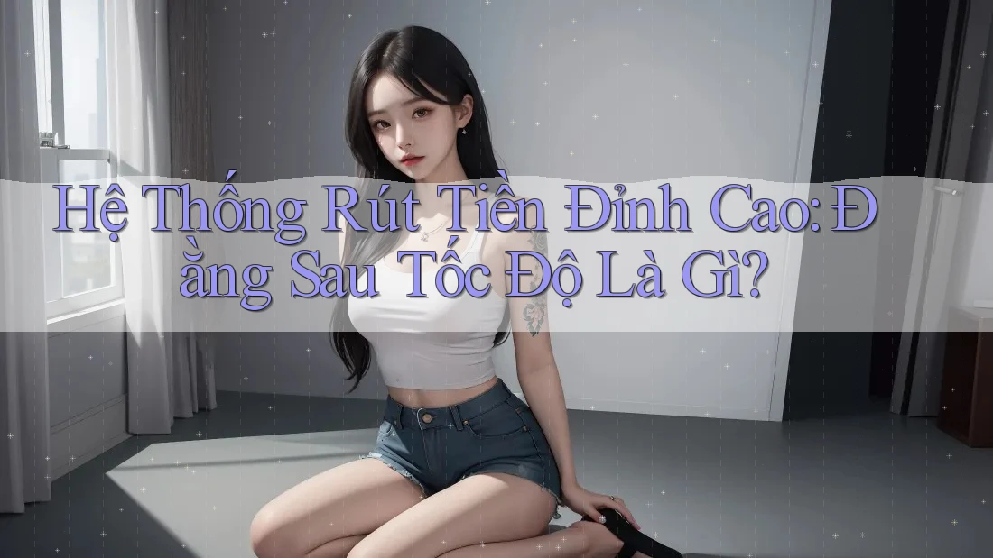 Hệ Thống Rút Tiền Đỉnh Cao: Đằng Sau Tốc Độ Là Gì? Hệ Thống Rút Tiền Đỉnh Cao: Đằng Sau Tốc Độ Là Gì?