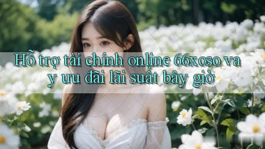 hỗ trợ tài chính online 66xoso vay ưu đãi lãi suất bây giờ
