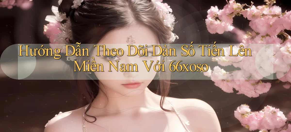 hướng dẫn theo dõi dàn số tiến lên miền nam với 66xoso
