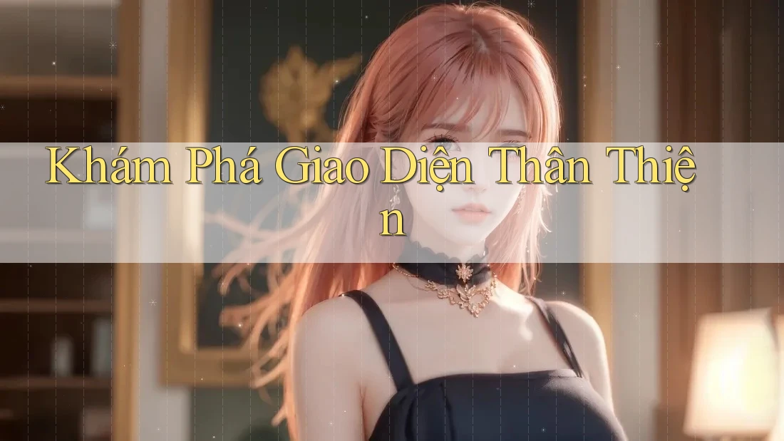 Khám Phá Giao Diện Thân Thiện Khám Phá Giao Diện Thân Thiện