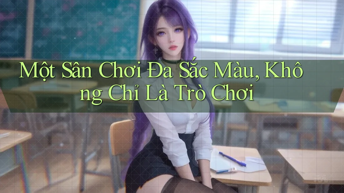 Một Sân Chơi Đa Sắc Màu, Không Chỉ Là Trò Chơi Một Sân Chơi Đa Sắc Màu, Không Chỉ Là Trò Chơi