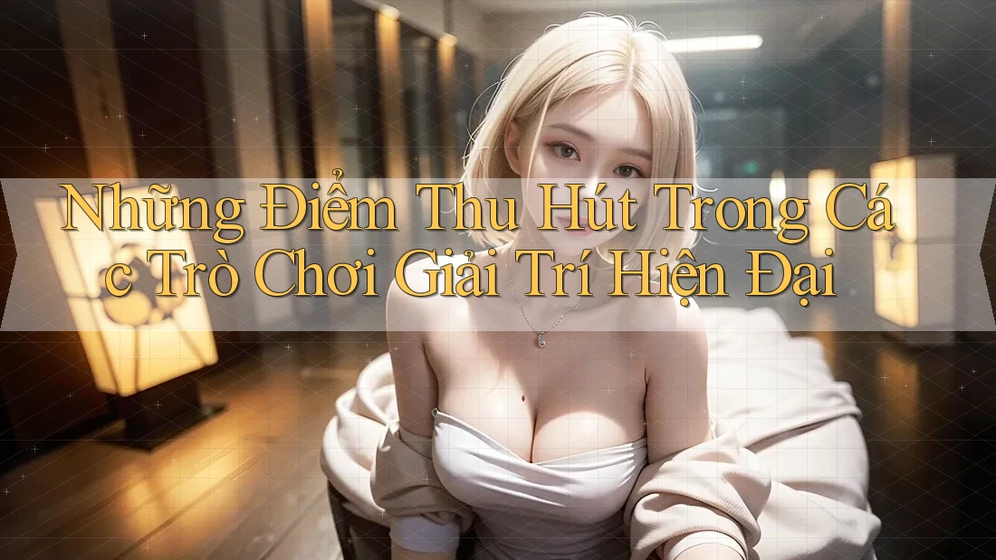 Những Điểm Thu Hút Trong Các Trò Chơi Giải Trí Hiện Đại